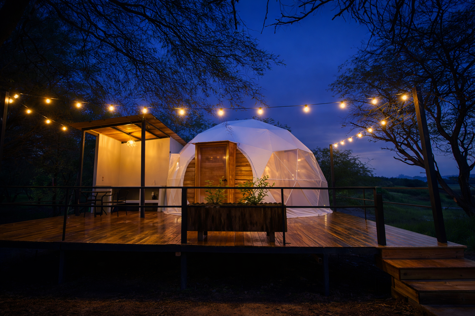 Glamping VIP — Isla Grande