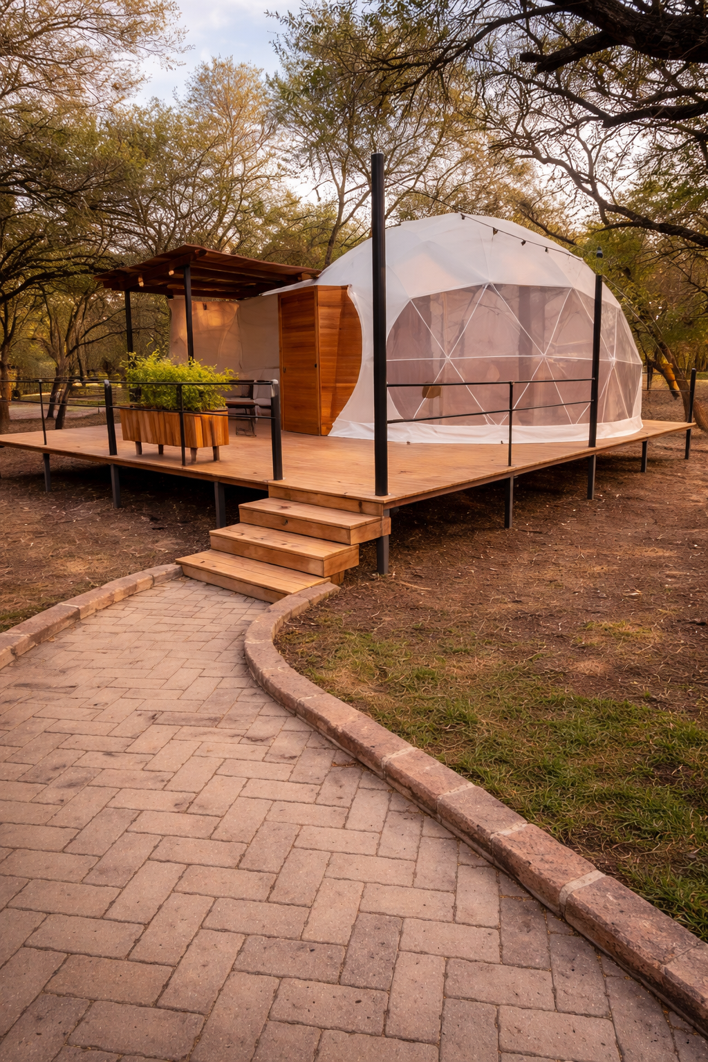 Glamping día
