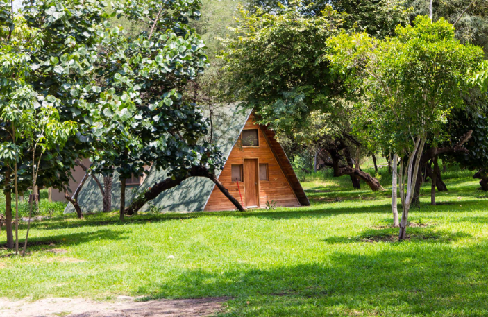 Cabaña Alpina interior
